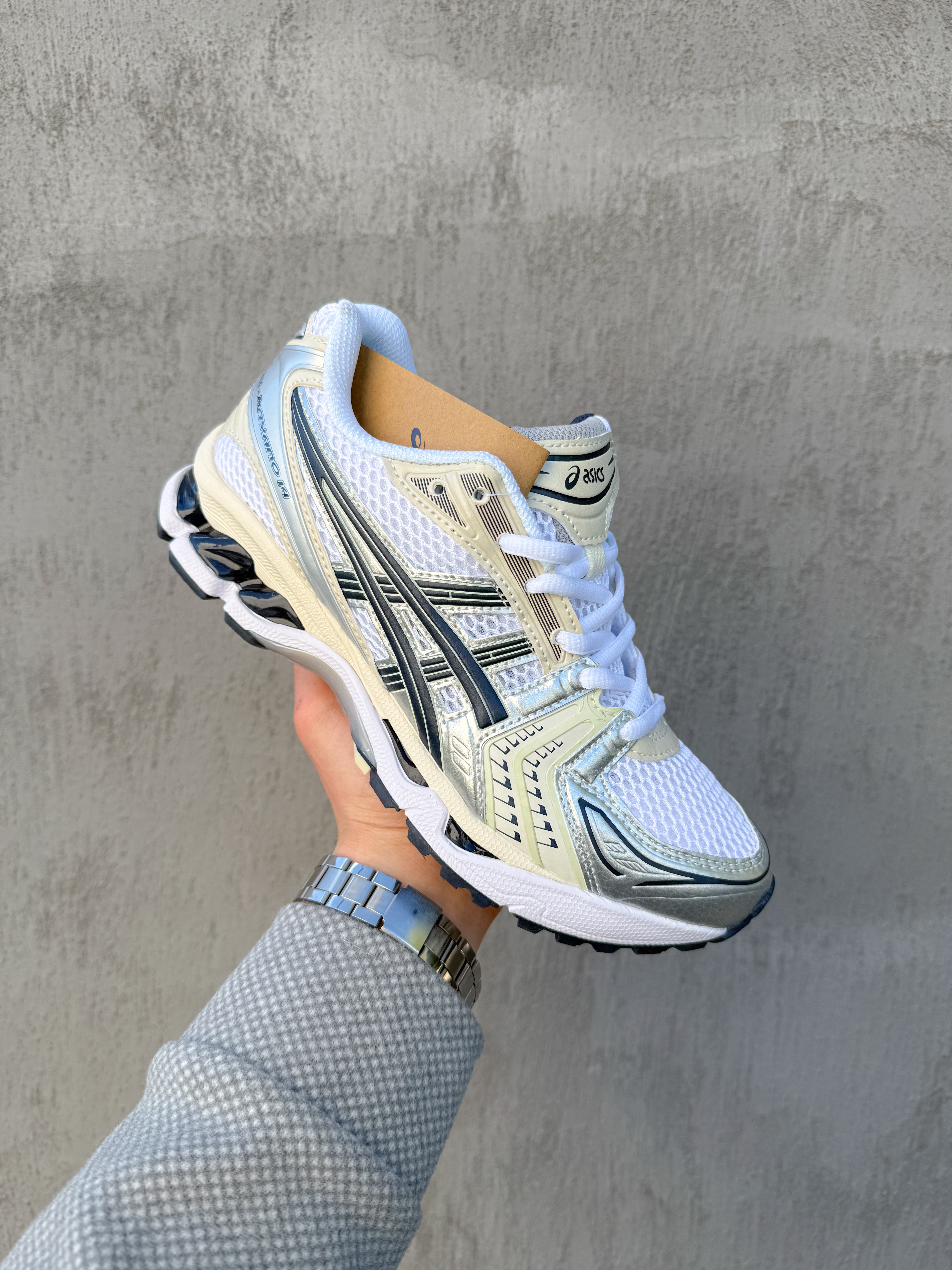 Asics Gel-Kayano 14 White Midnight