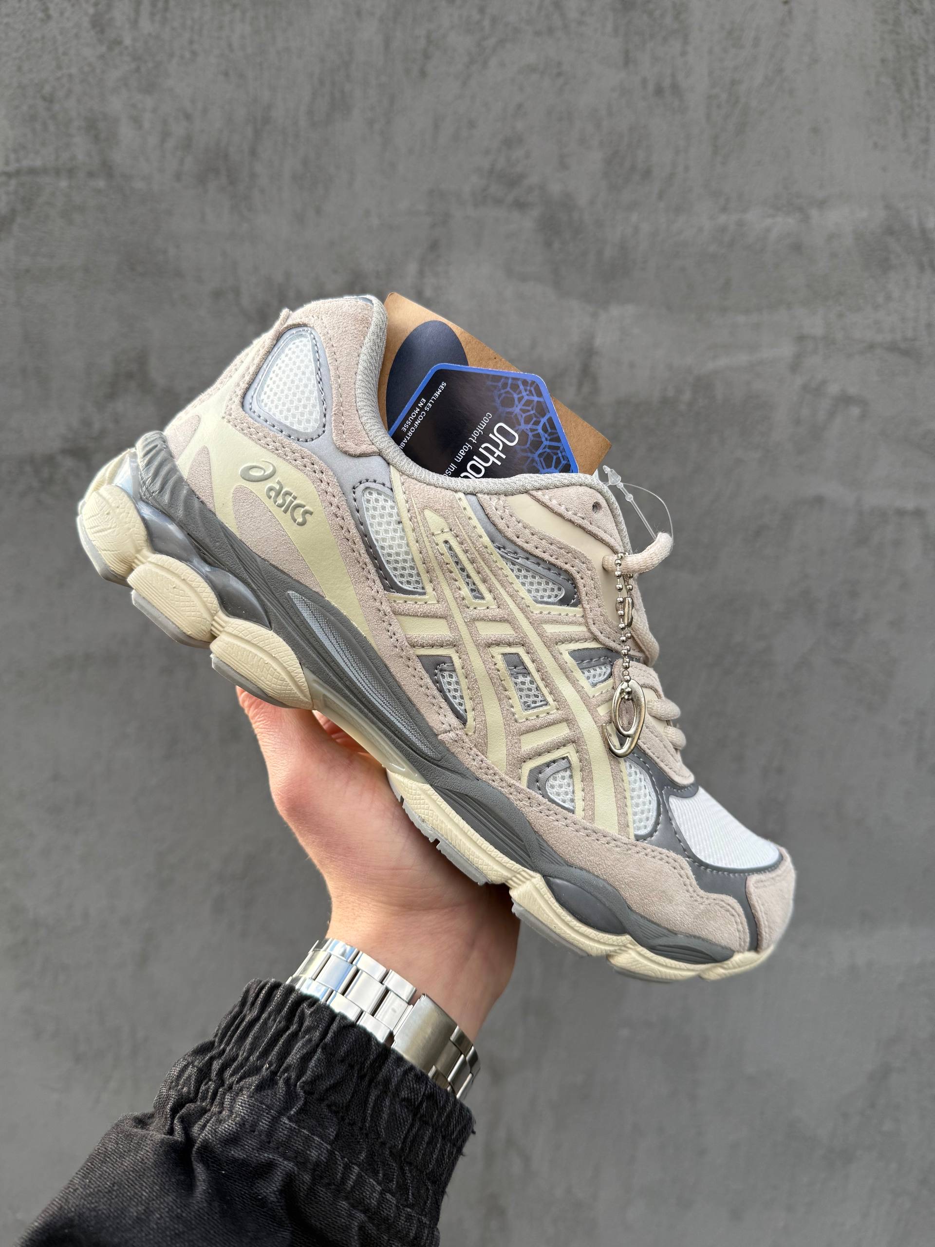 Asics Gel-NYC Cream Oyster Grey