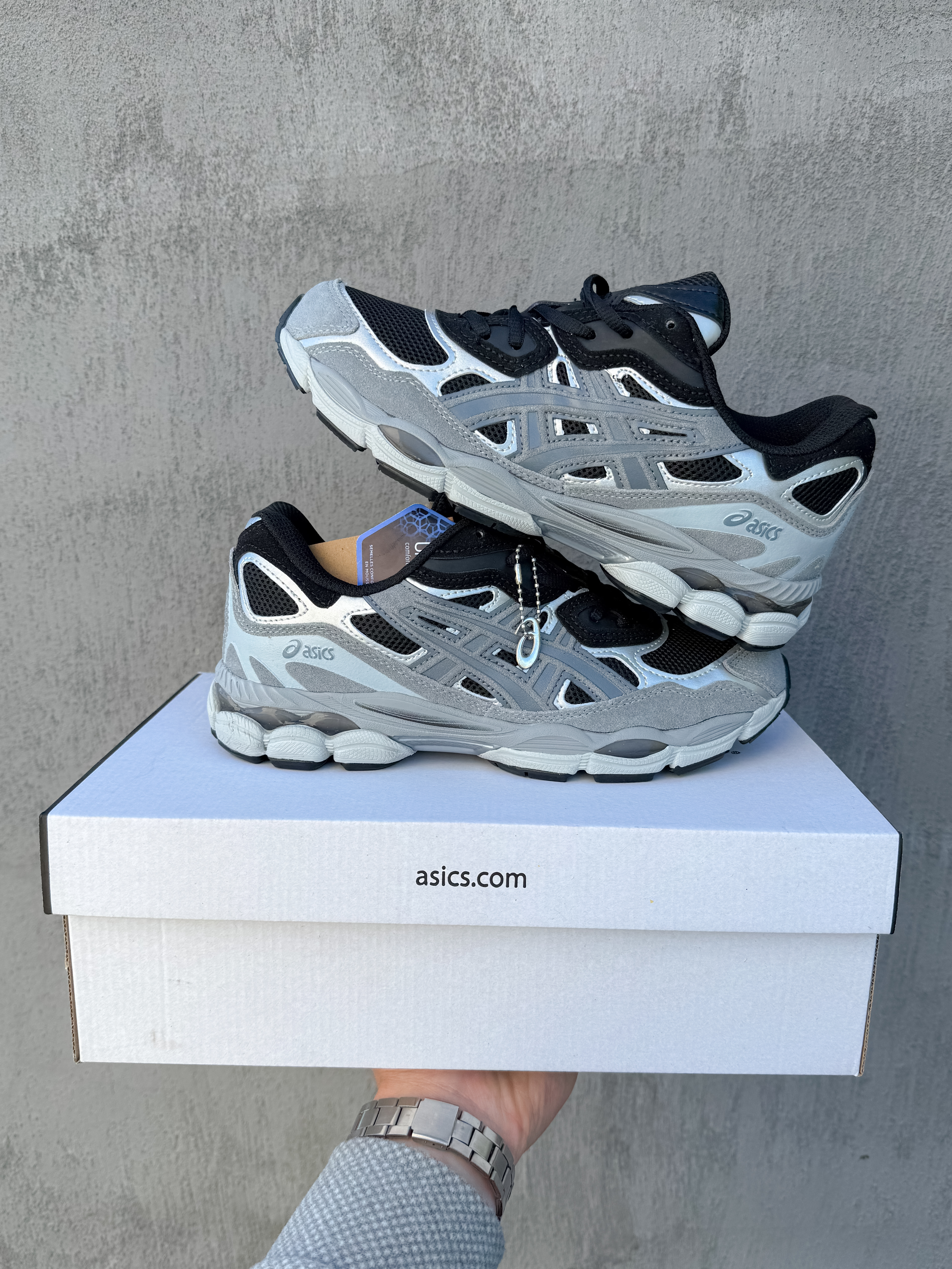 Asics Gel-NYC «Black Fjord Grey»