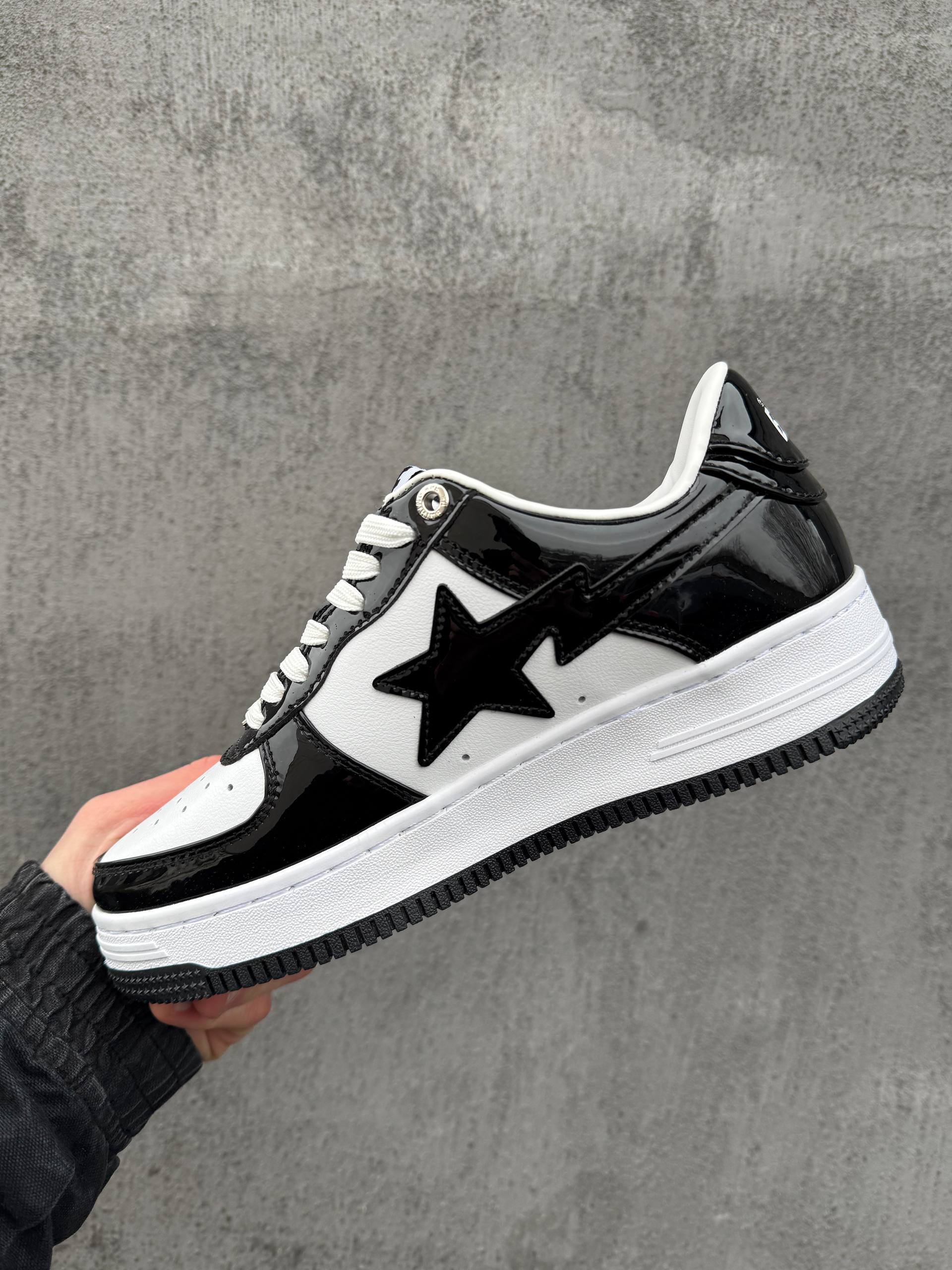 BAPE STA Patent Black Premium