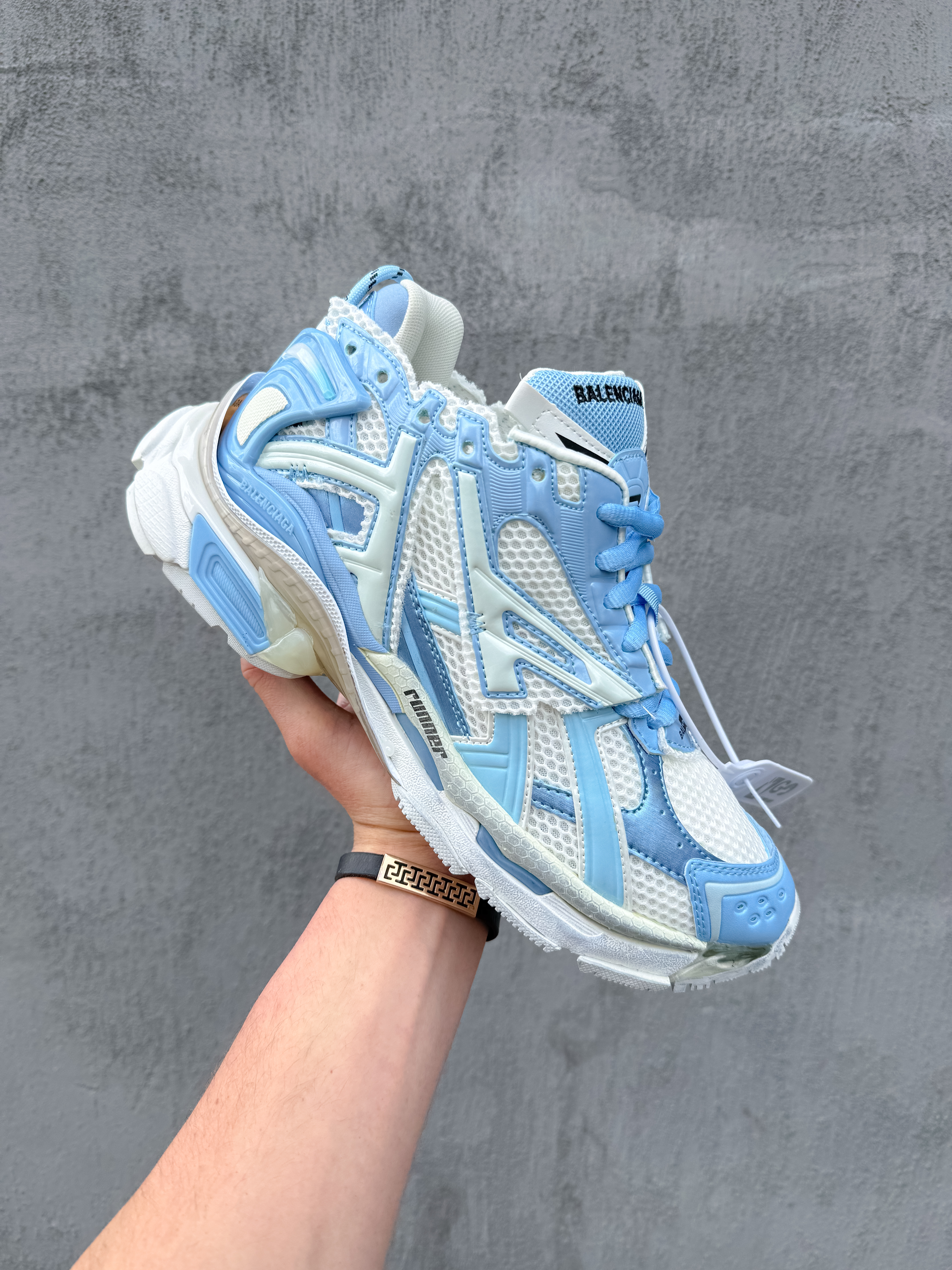 Balenciaga Runner White/Blue