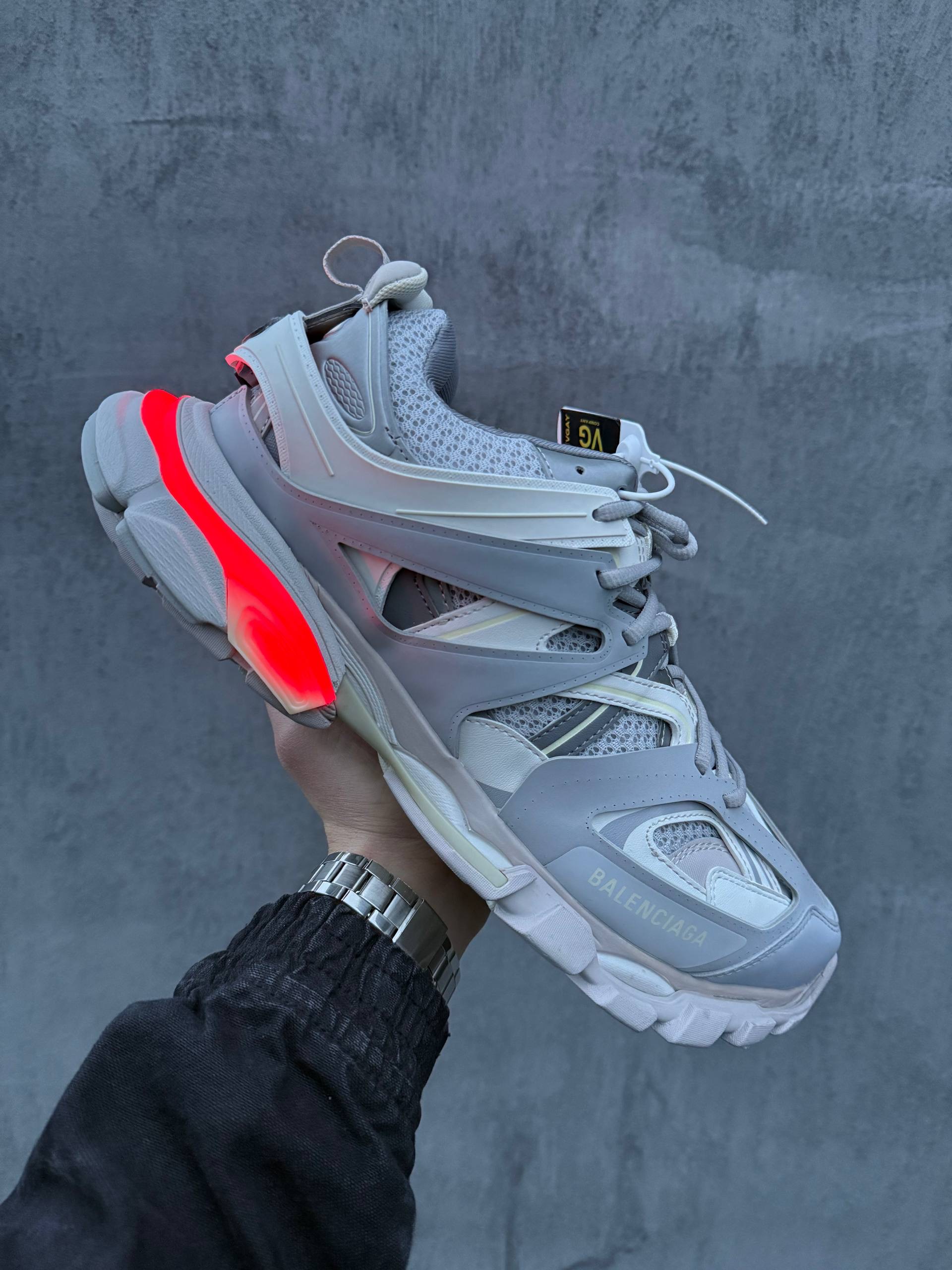 Balenciaga Track 3.0 Light Grey Led