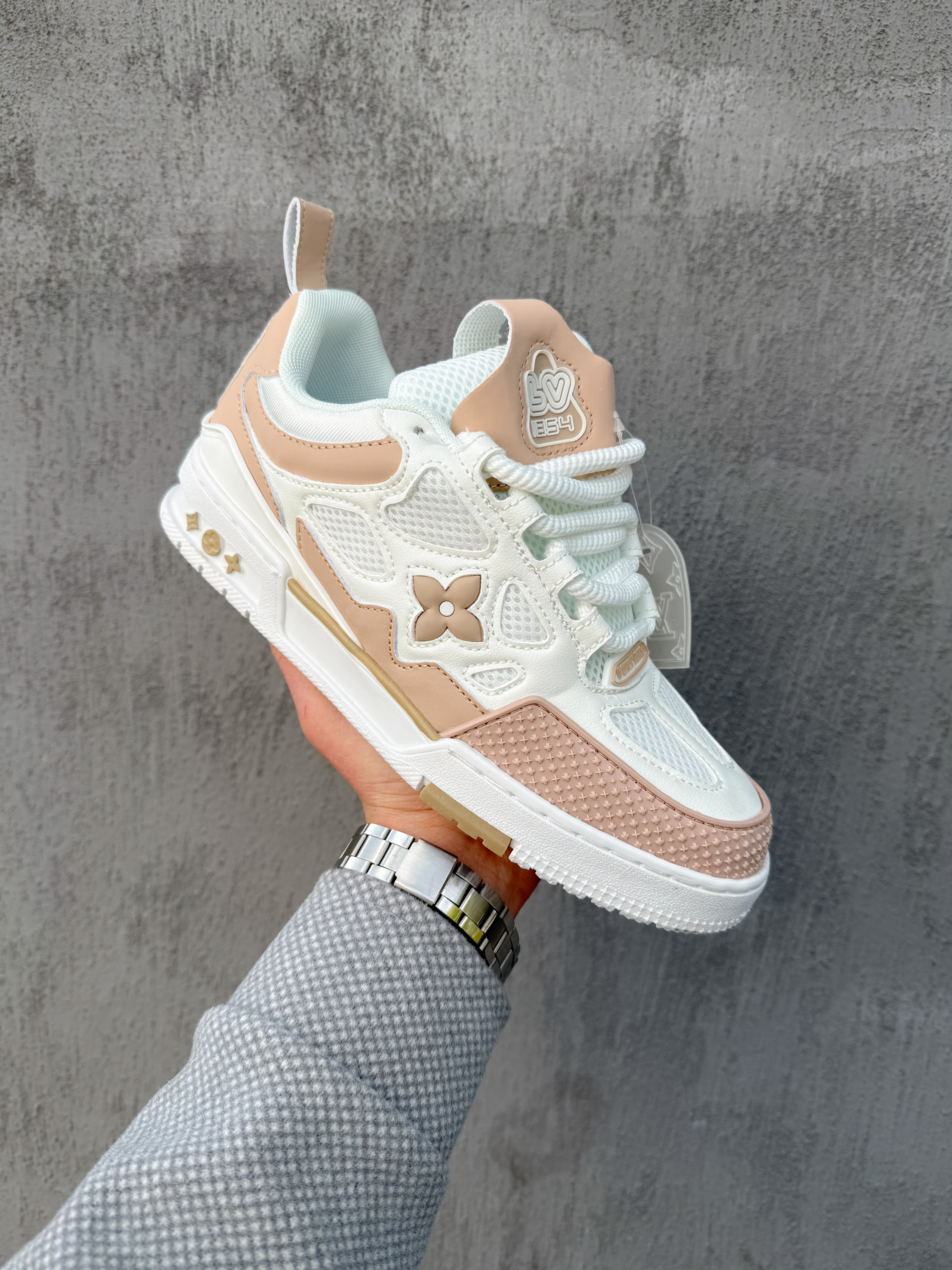Louis Vuitton Skate White/Brown
