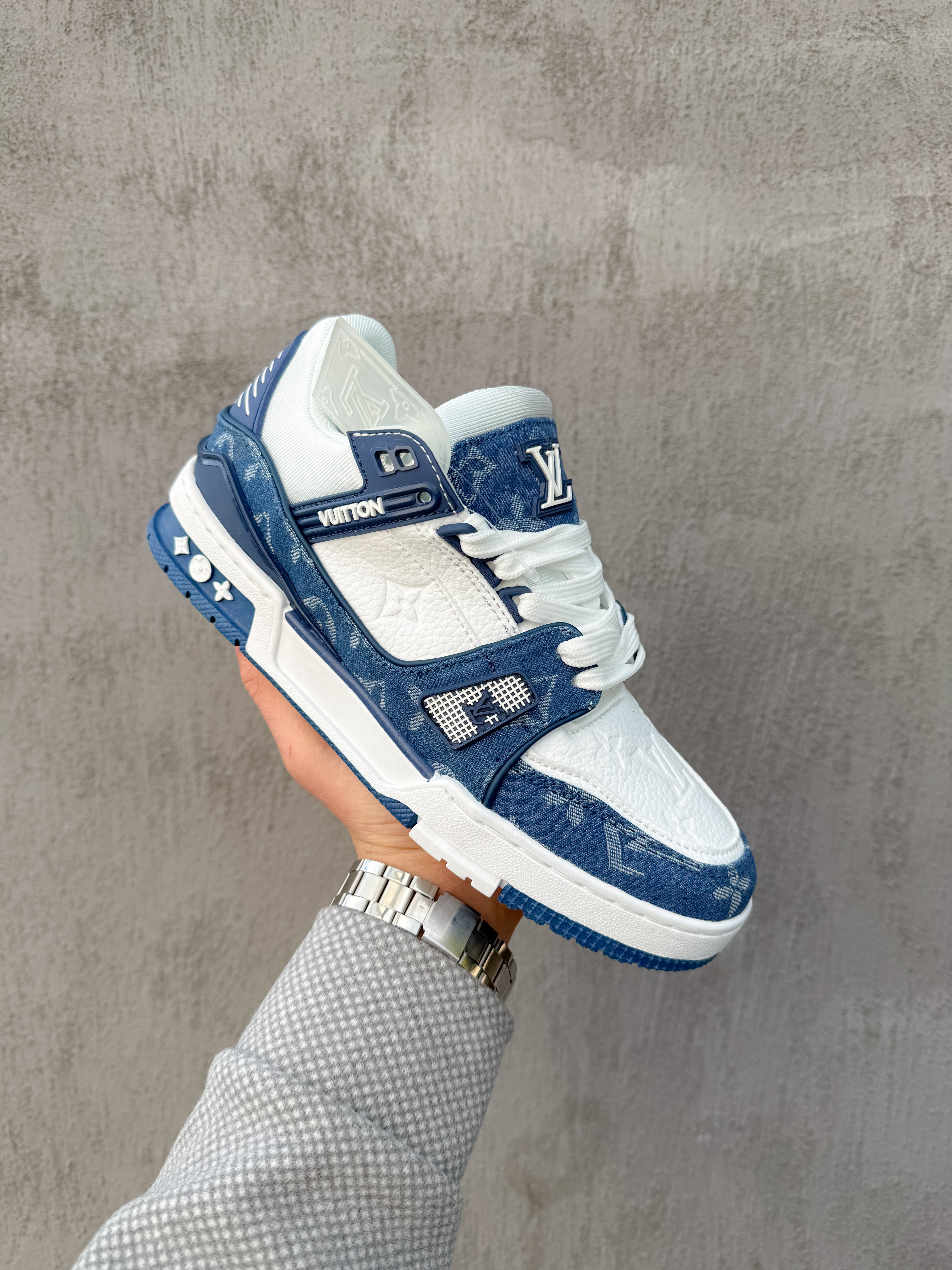 Louis Vuitton Trainer Blue