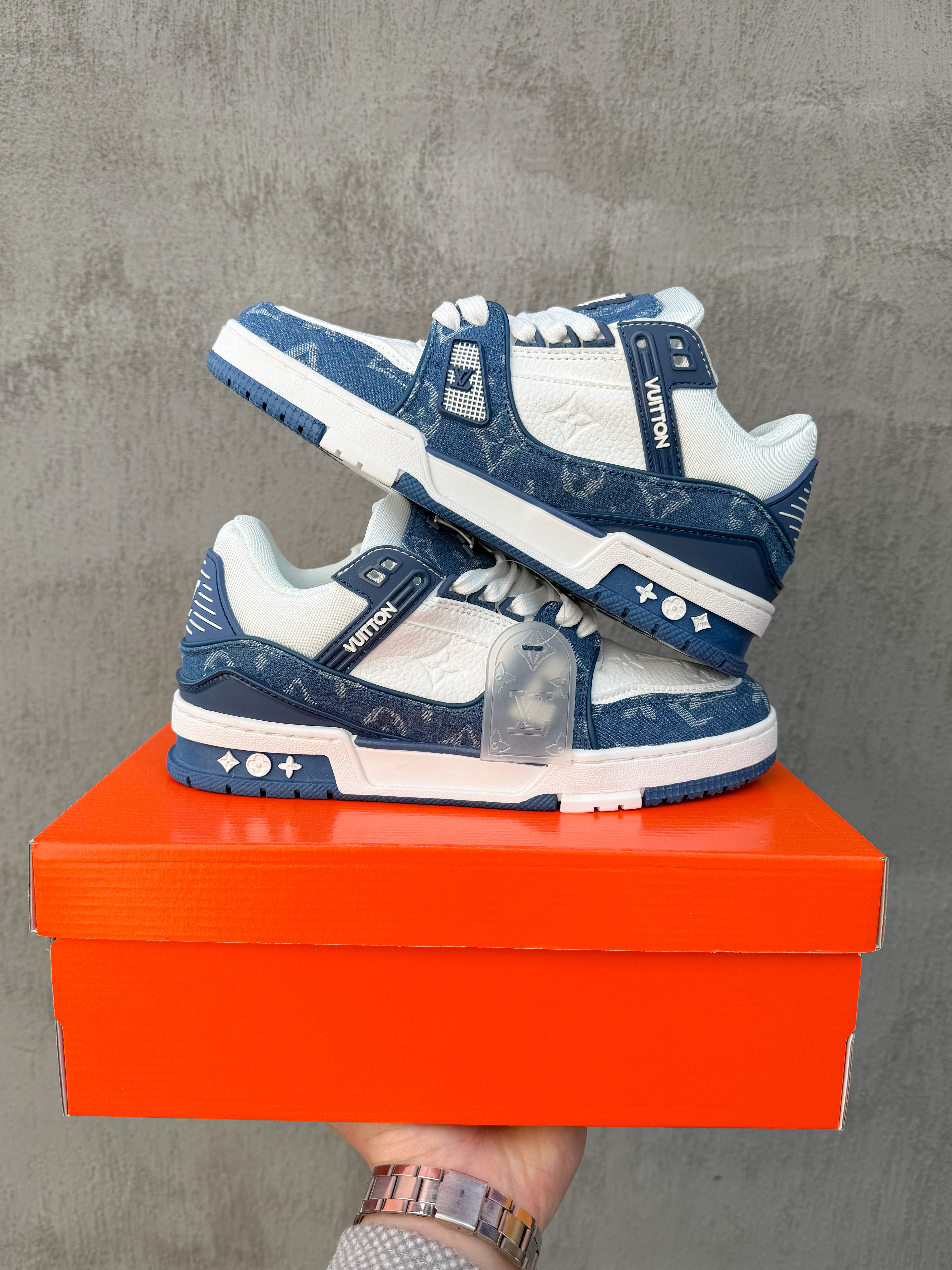 Louis Vuitton Trainer Blue