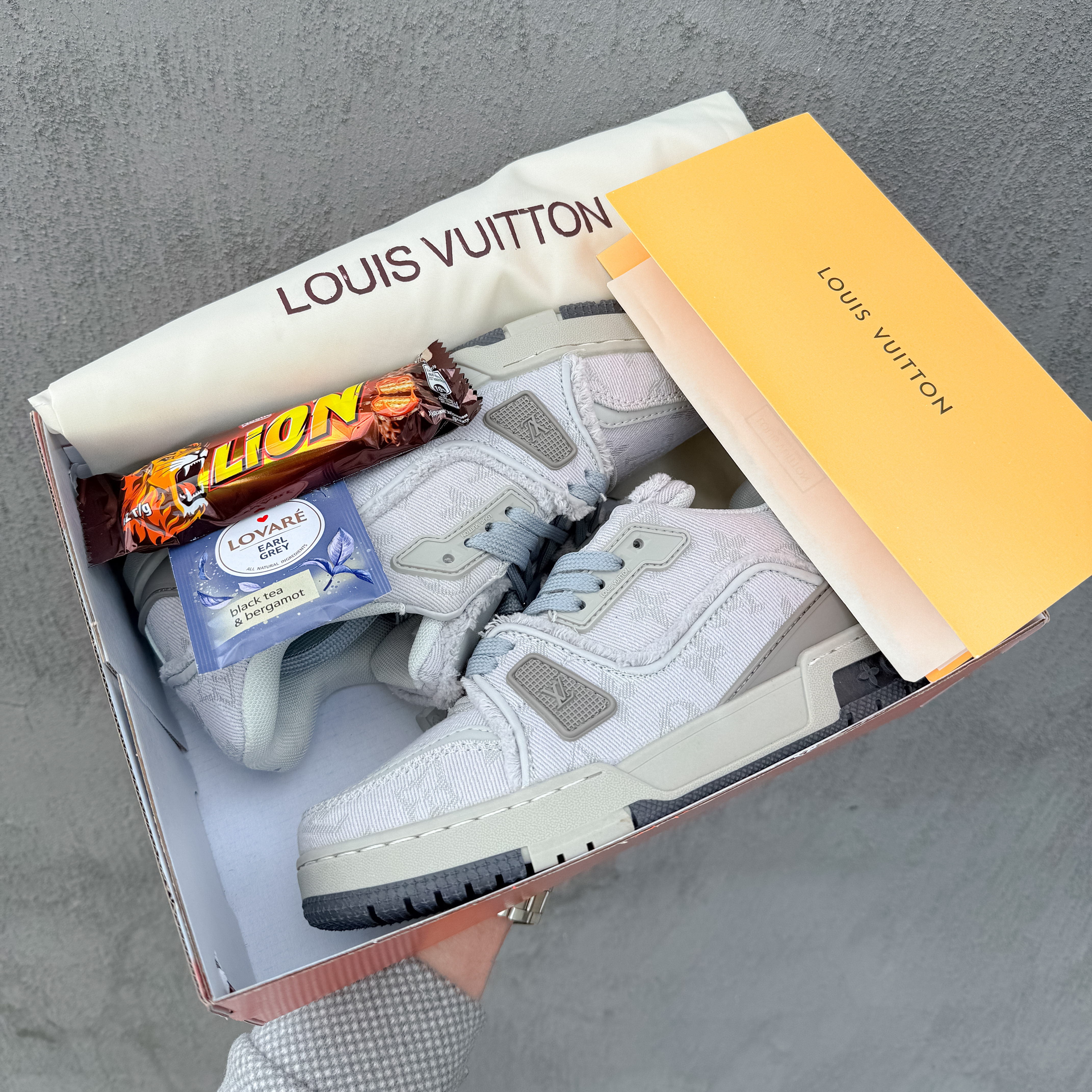 Louis Vuitton Trainer Grey