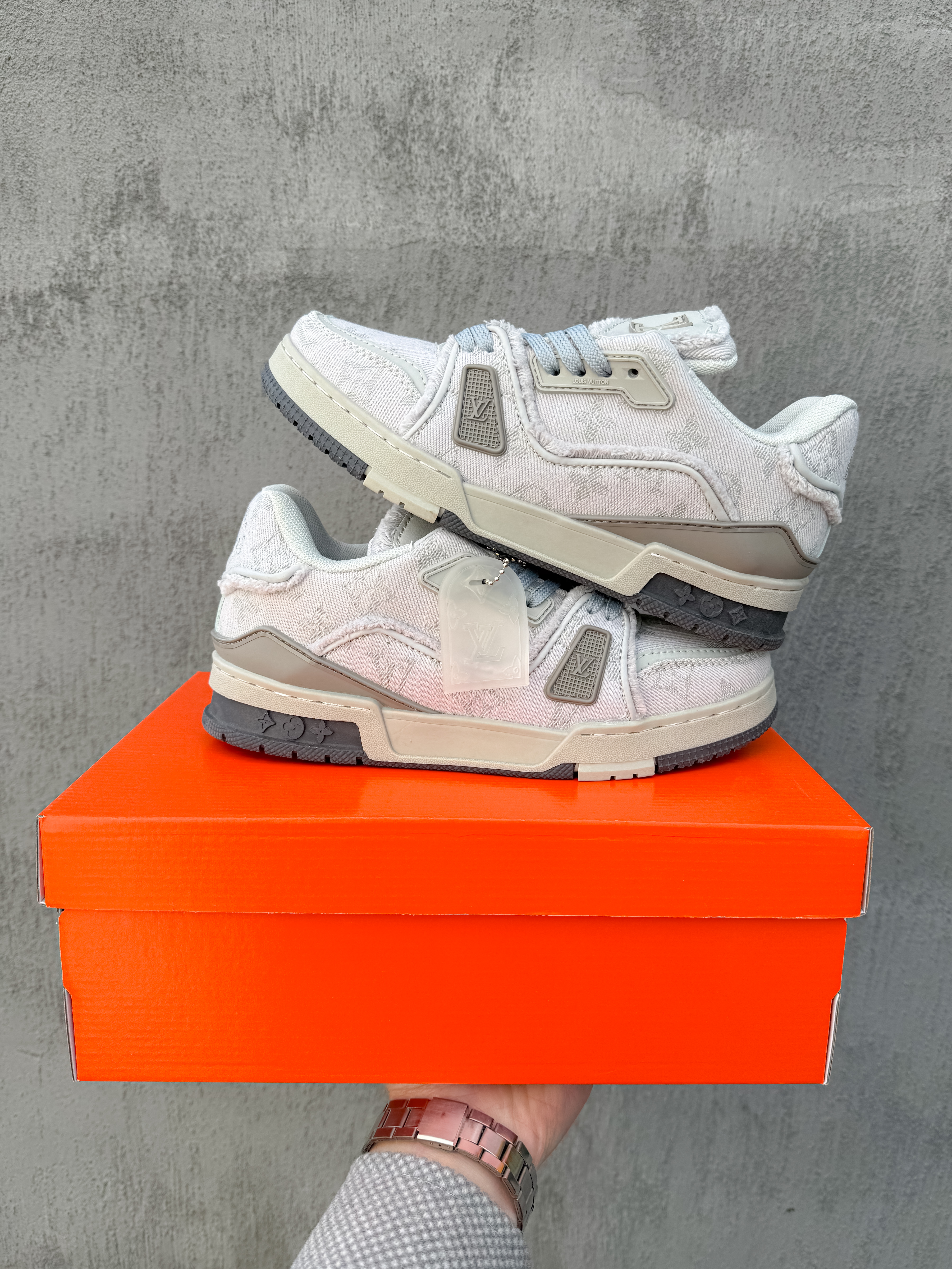 Louis Vuitton Trainer Grey