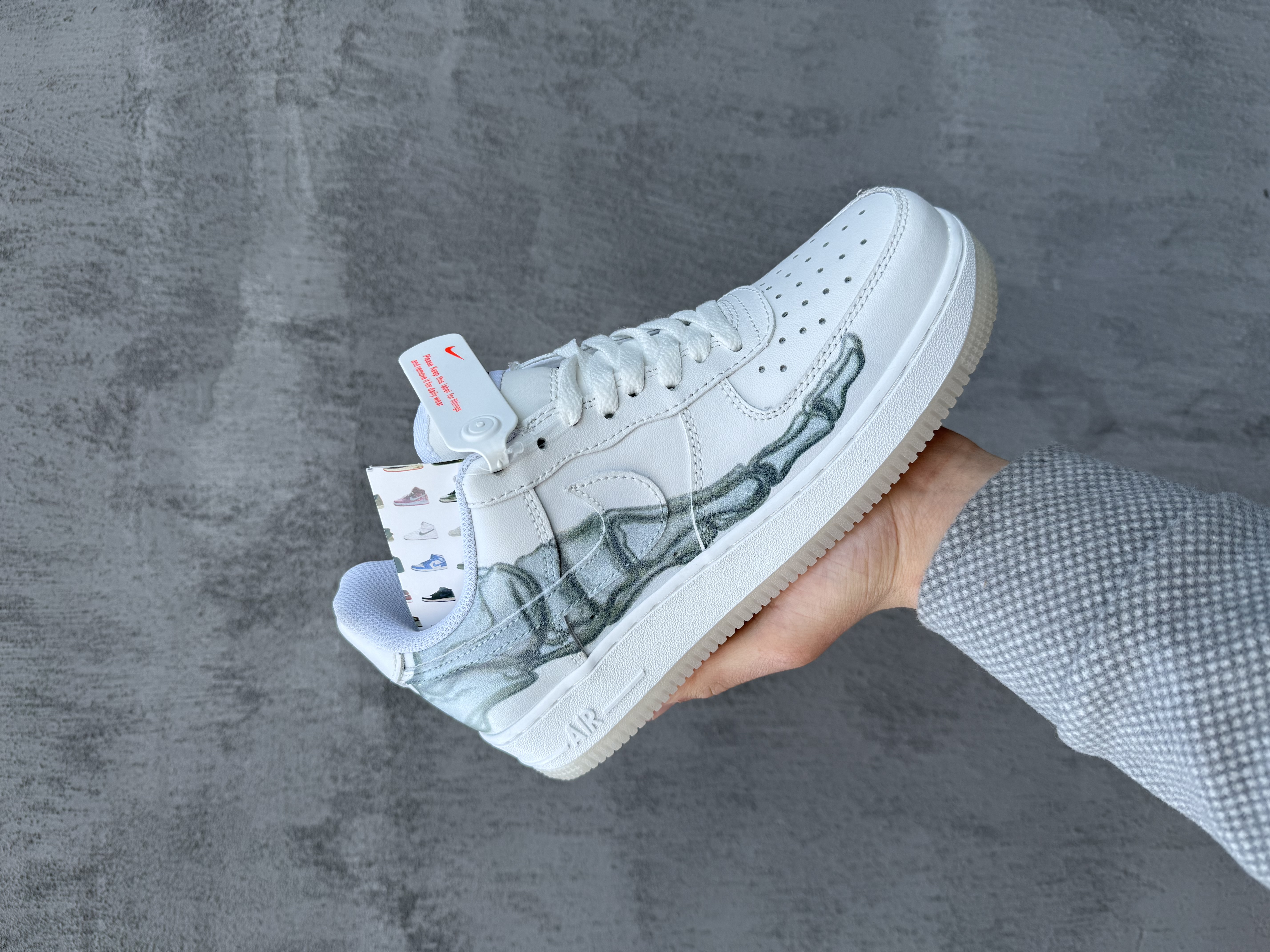 Nike Air Force 1 Low Skeleton White