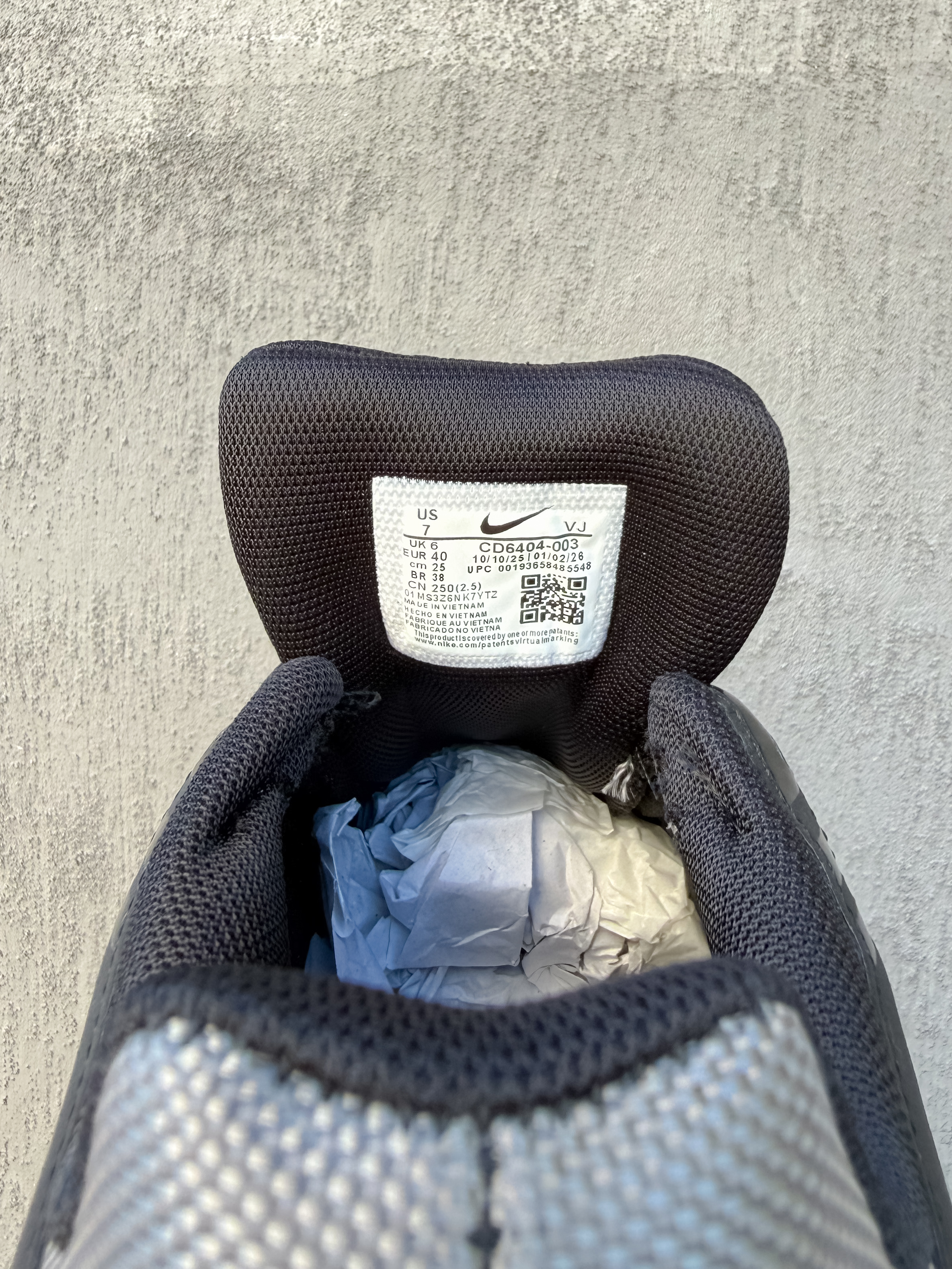 Nike P - 6000 Black White