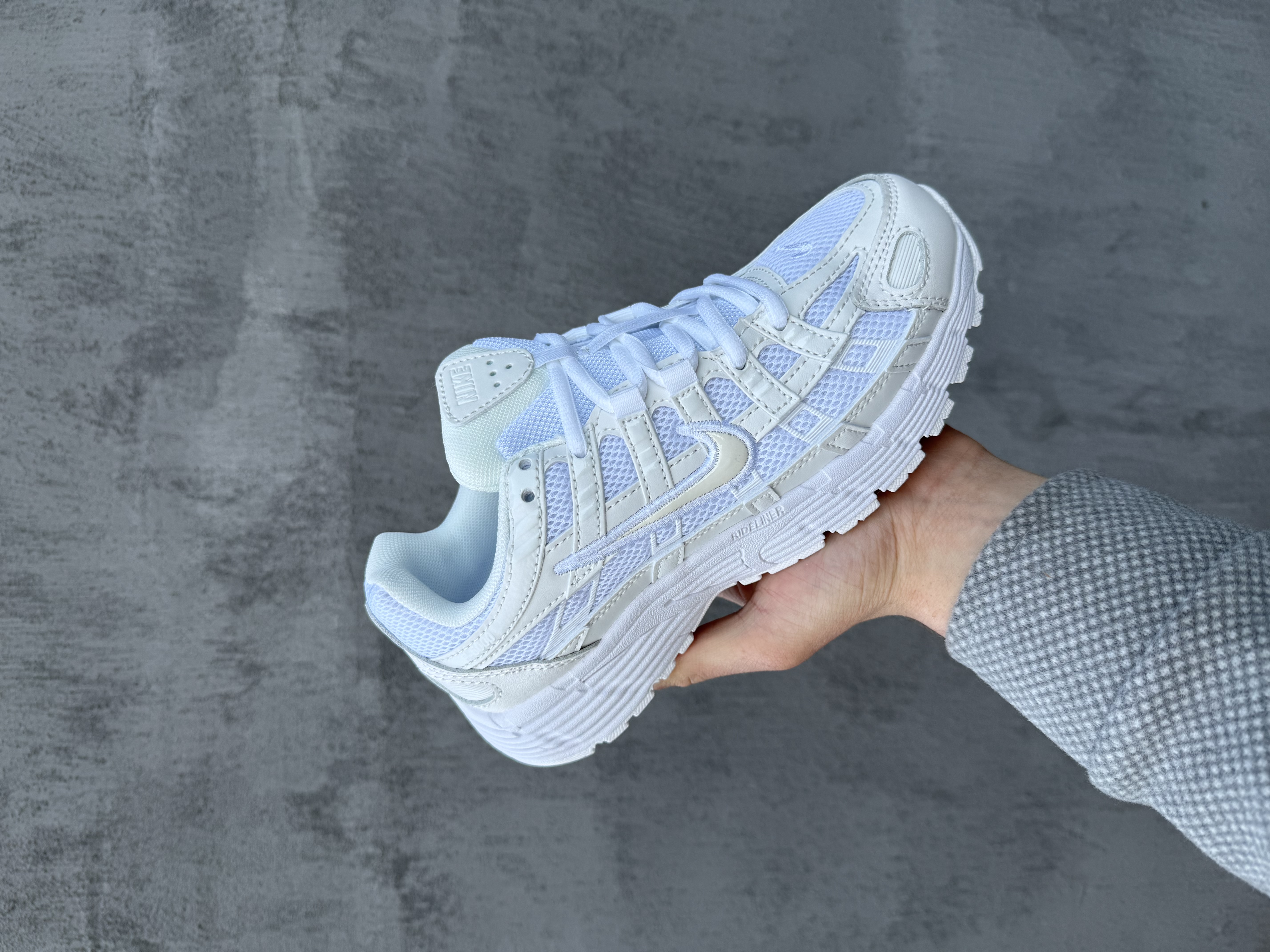 Nike P-6000 All White
