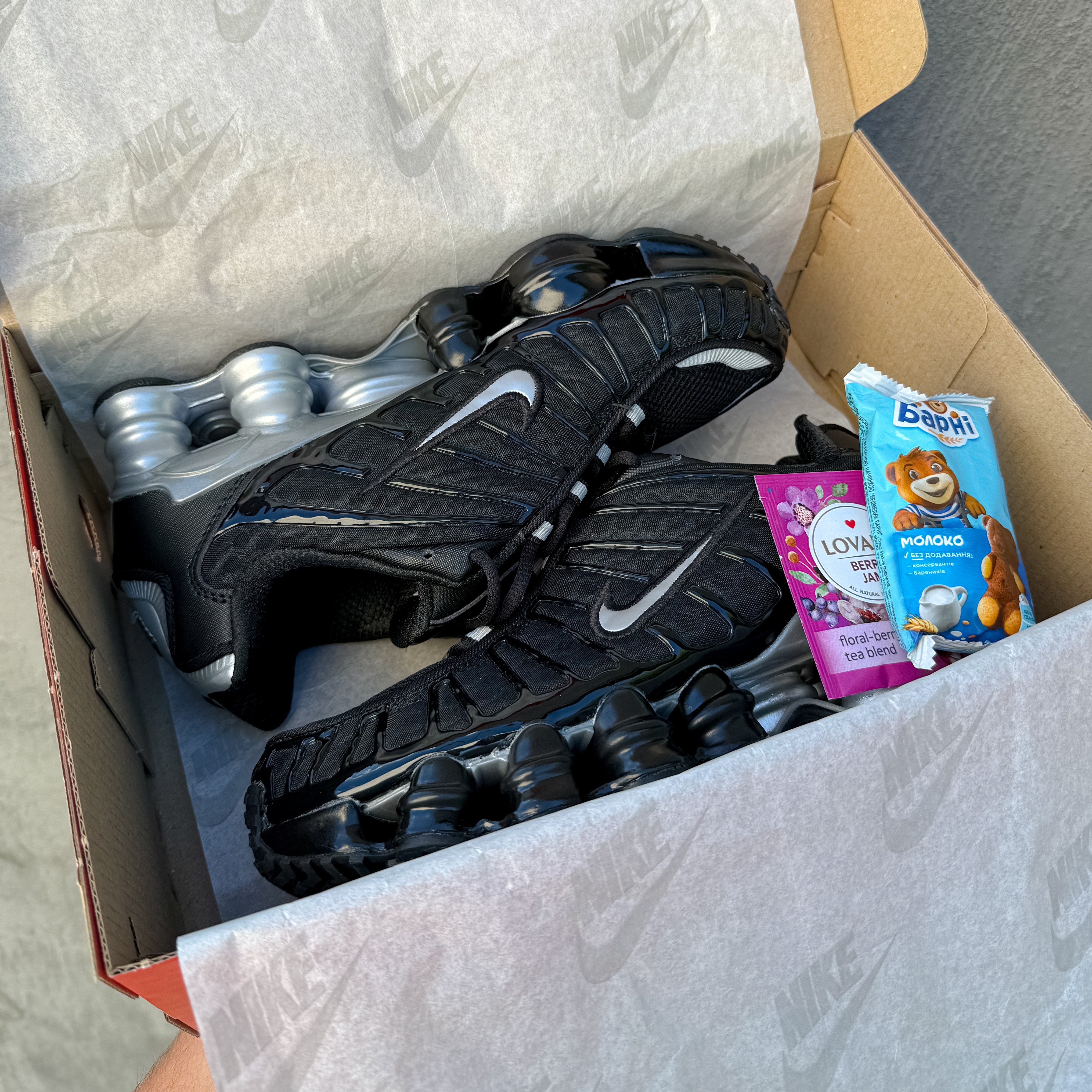 Nike Shox TL Black/Grey