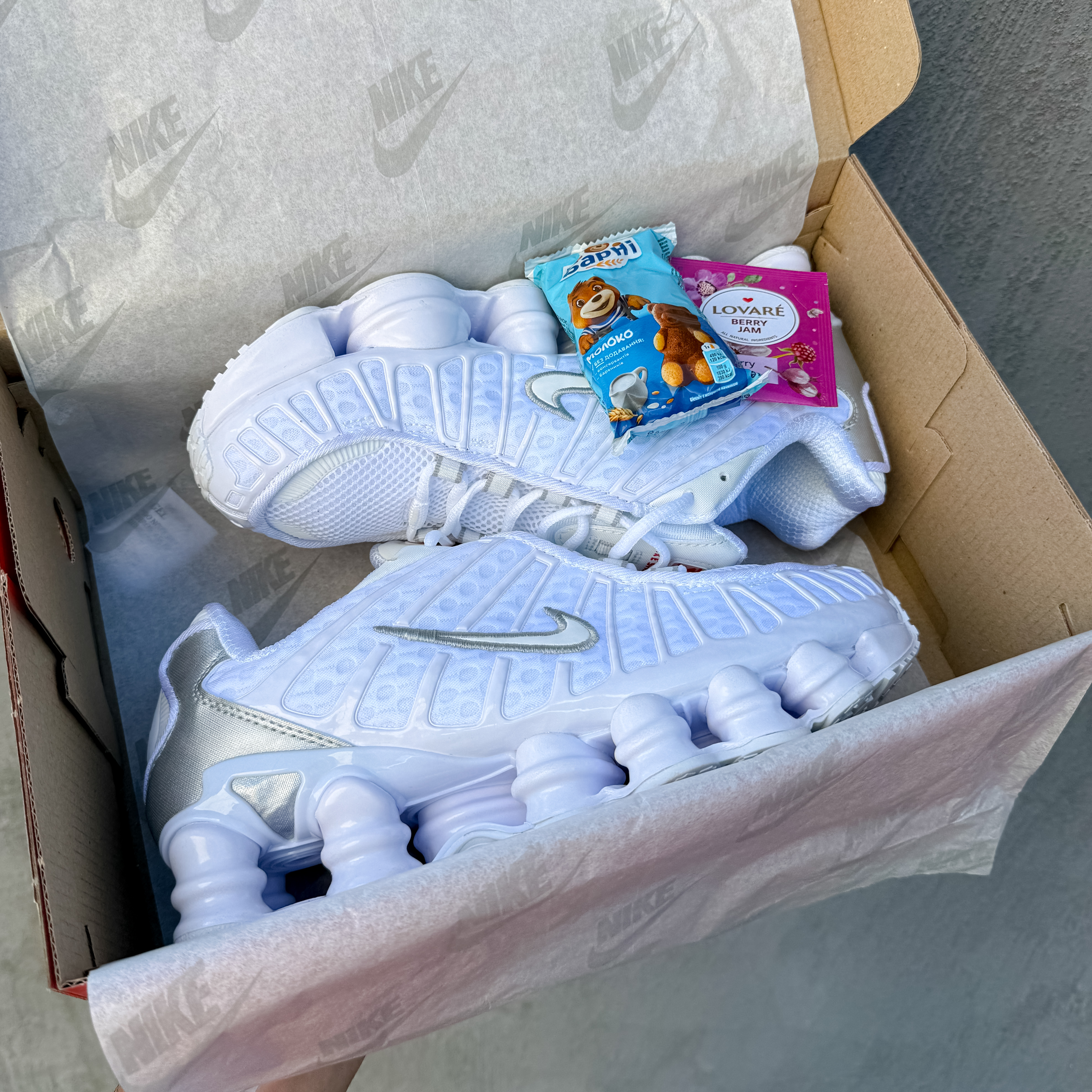 Nike Shox TL White