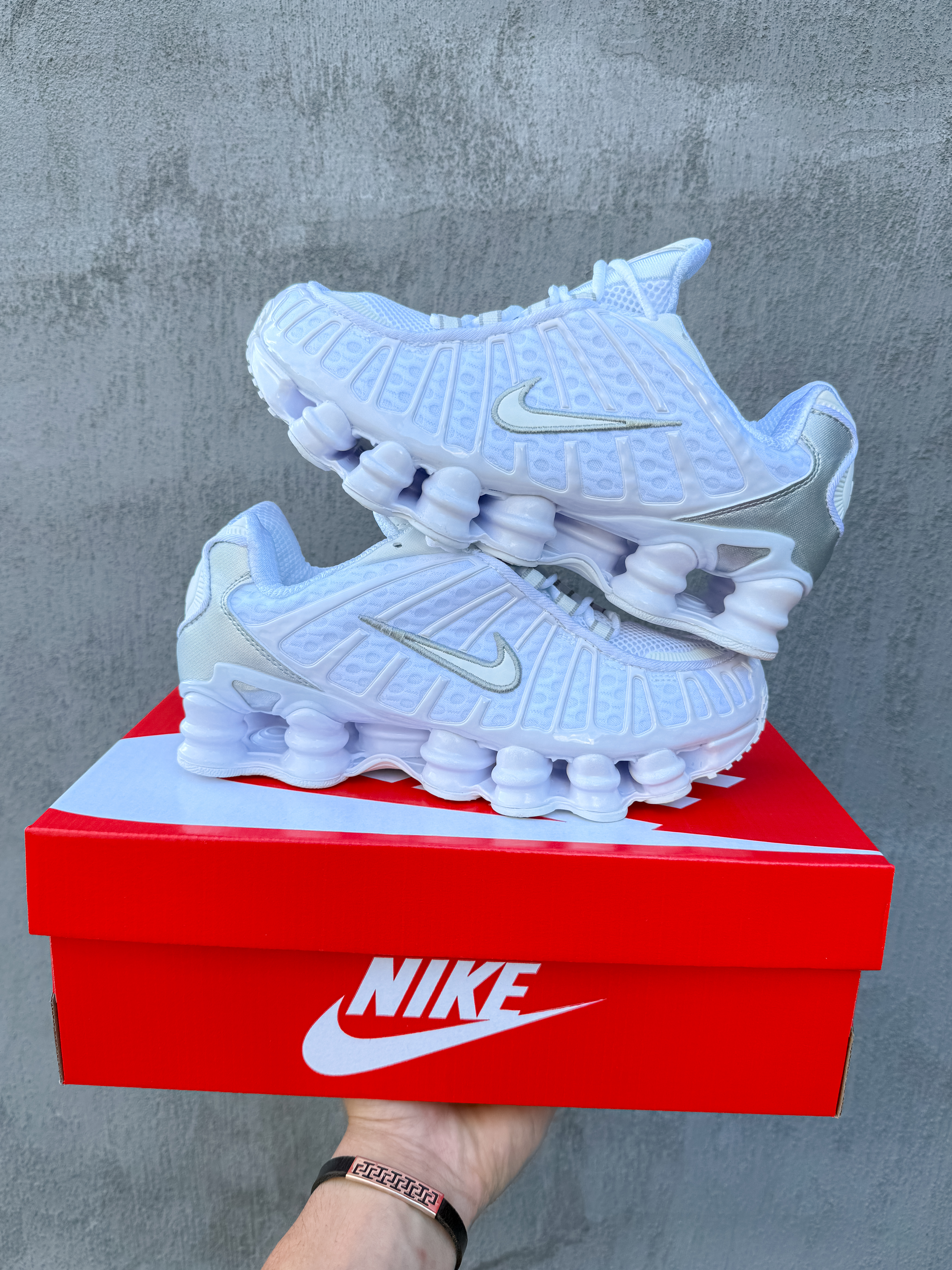 Nike Shox TL White
