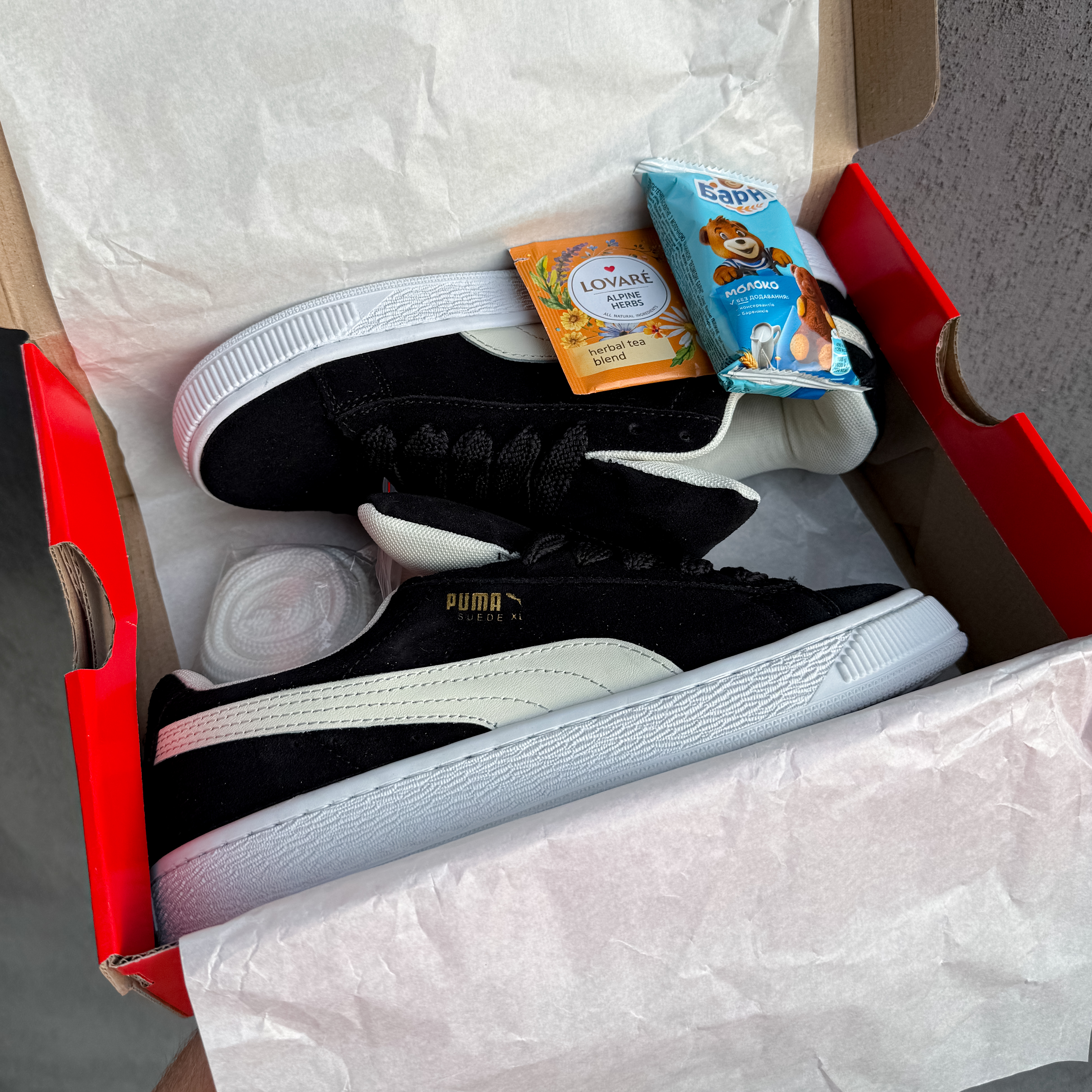 Puma Suede XL Classic Black/White
