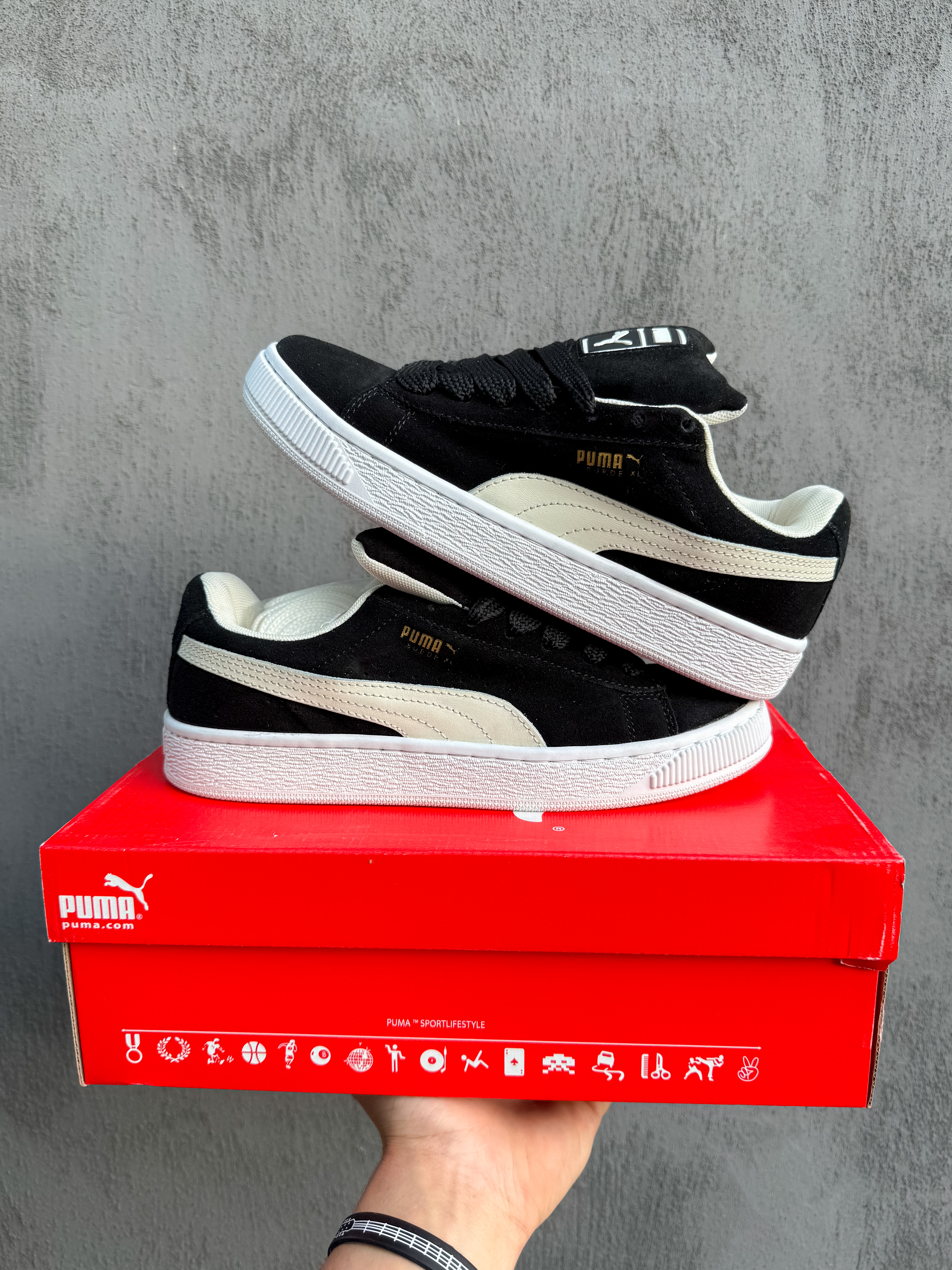 Puma Suede XL Classic Black/White
