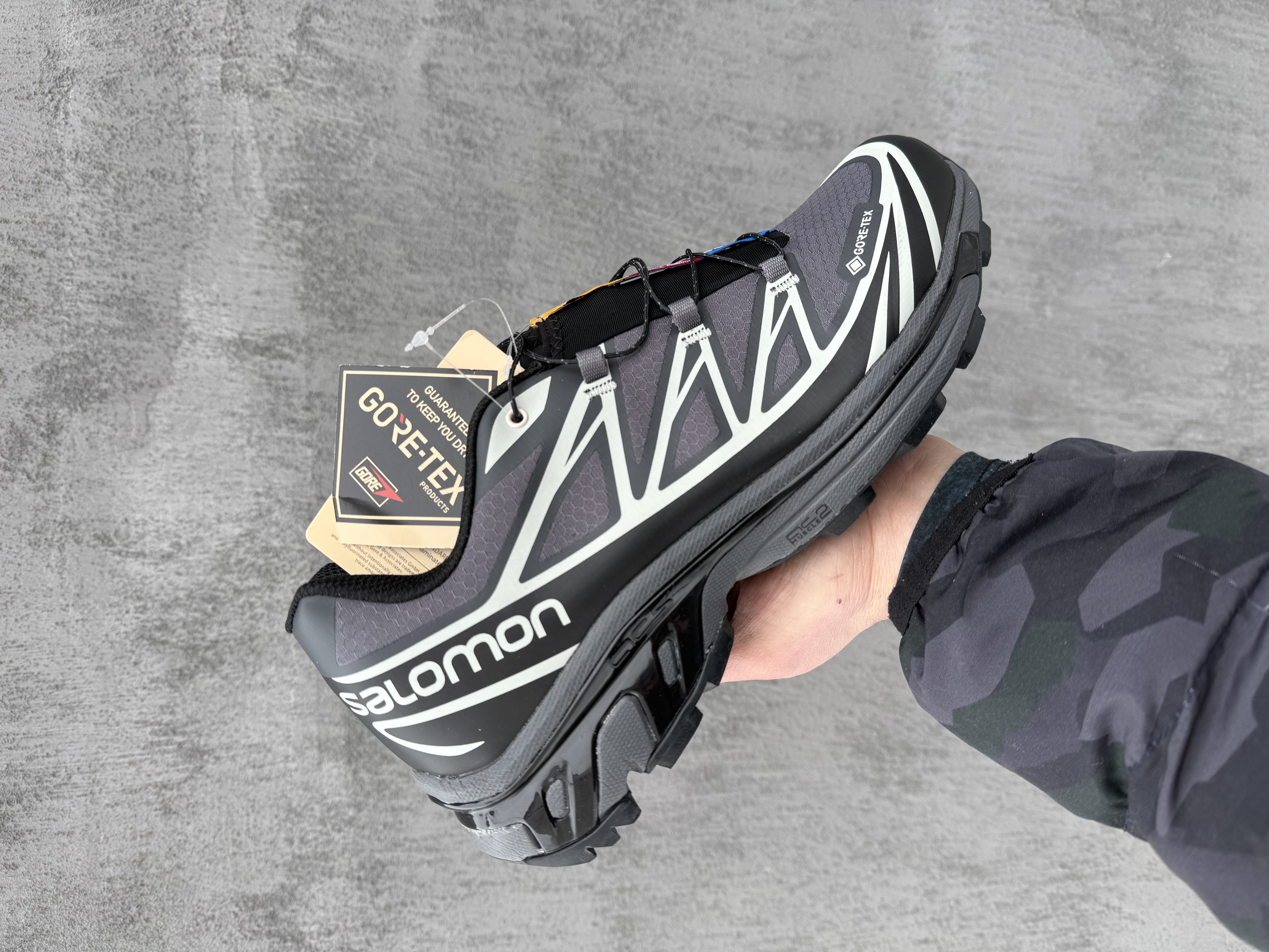 Salomon XT-6 Gore-Tex Black Grey