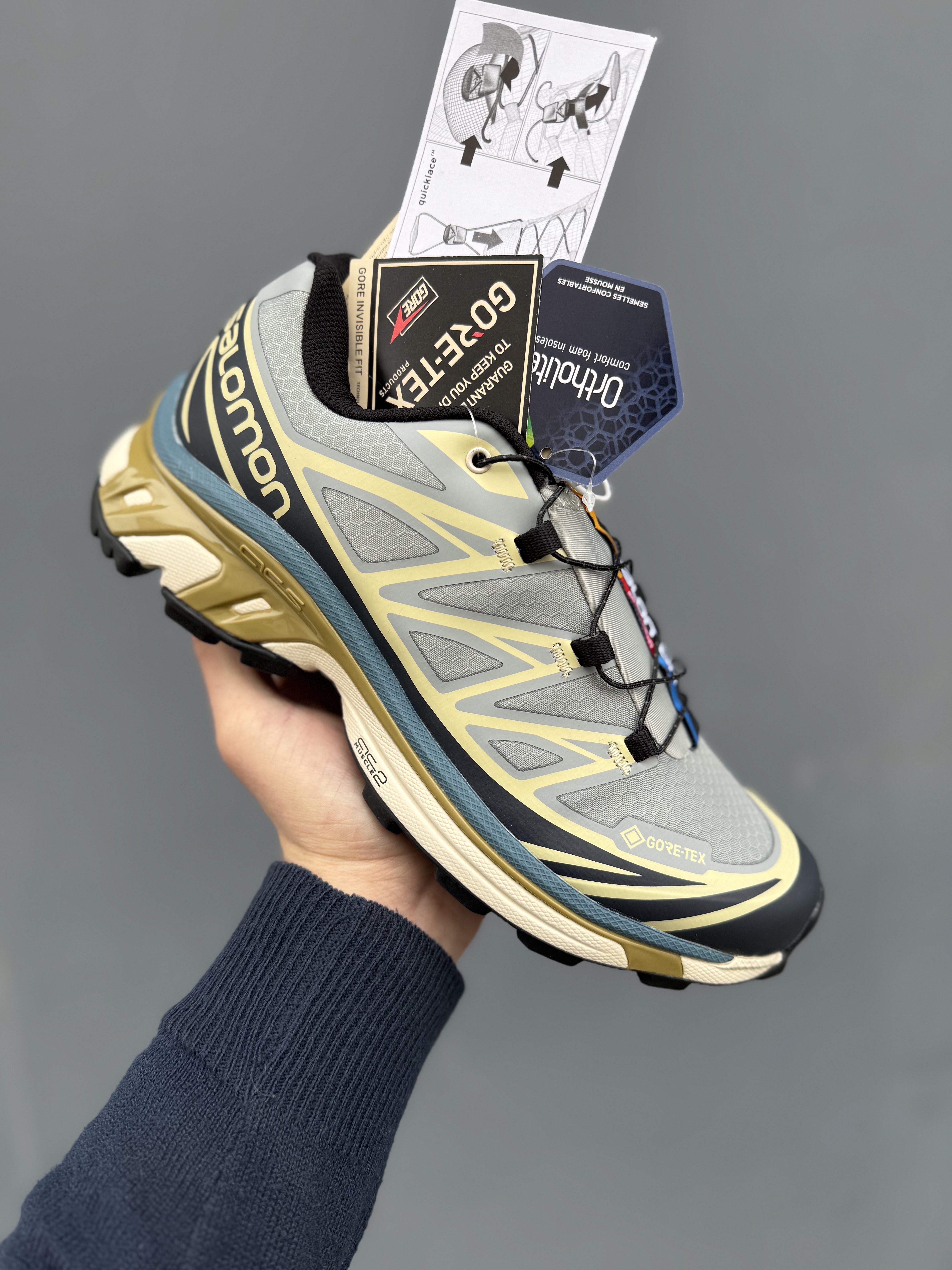 Salomon XT-6 Gore-Tex «Dover Blue»