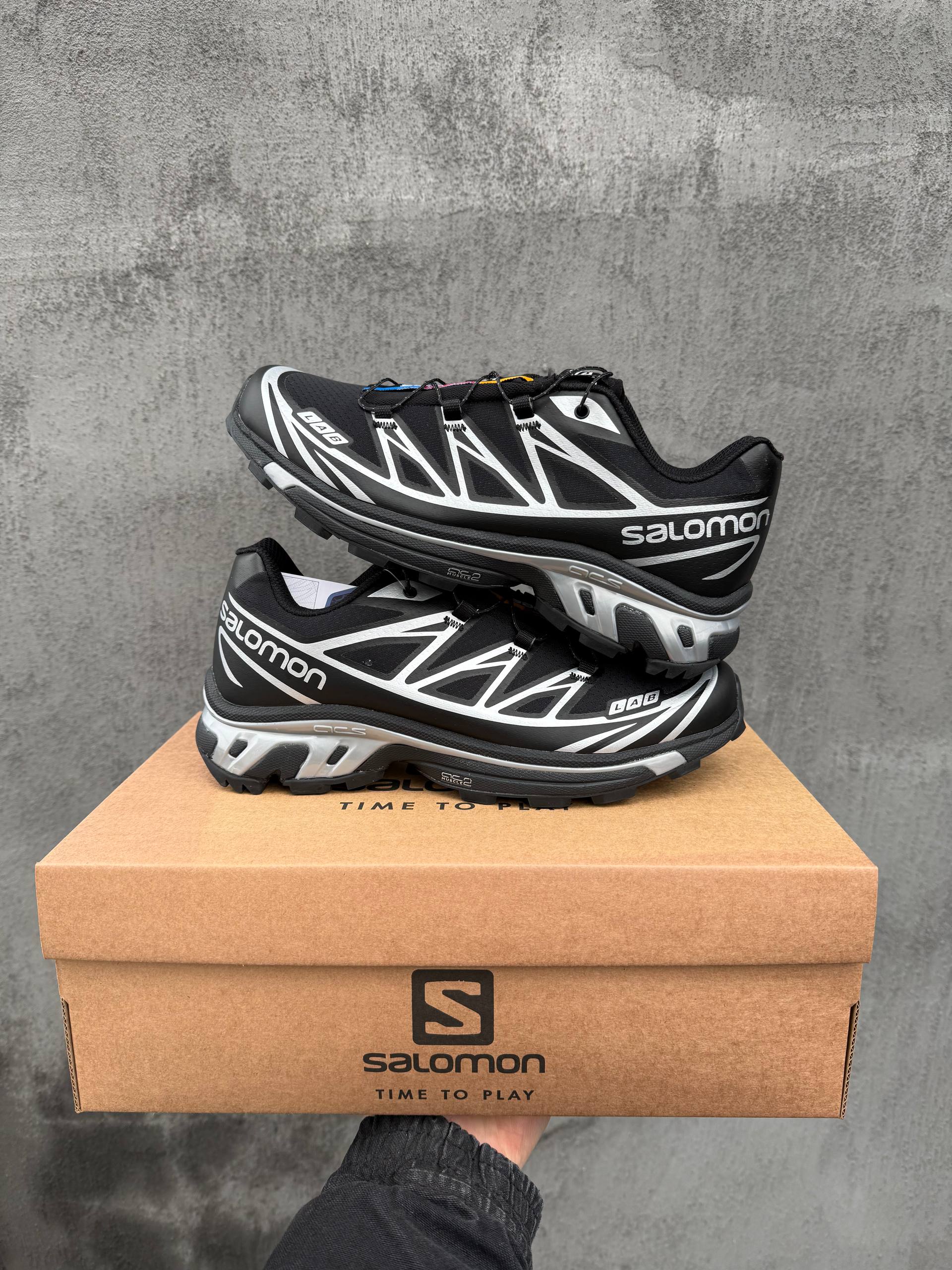 Salomon XT-6 Lab Advanced Black/Silver