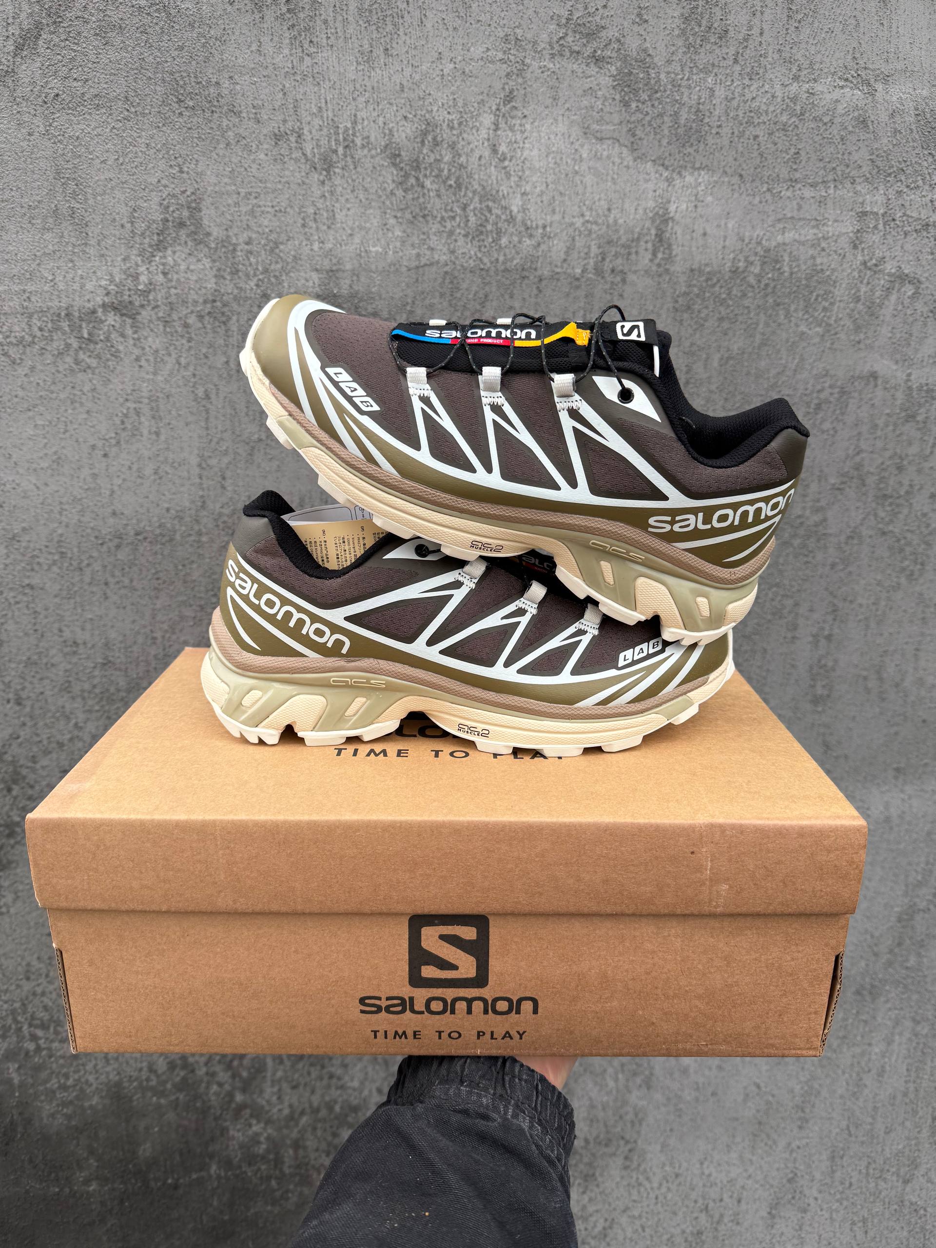 Salomon XT-6 Lab Advanced «Kangaroo Brown»