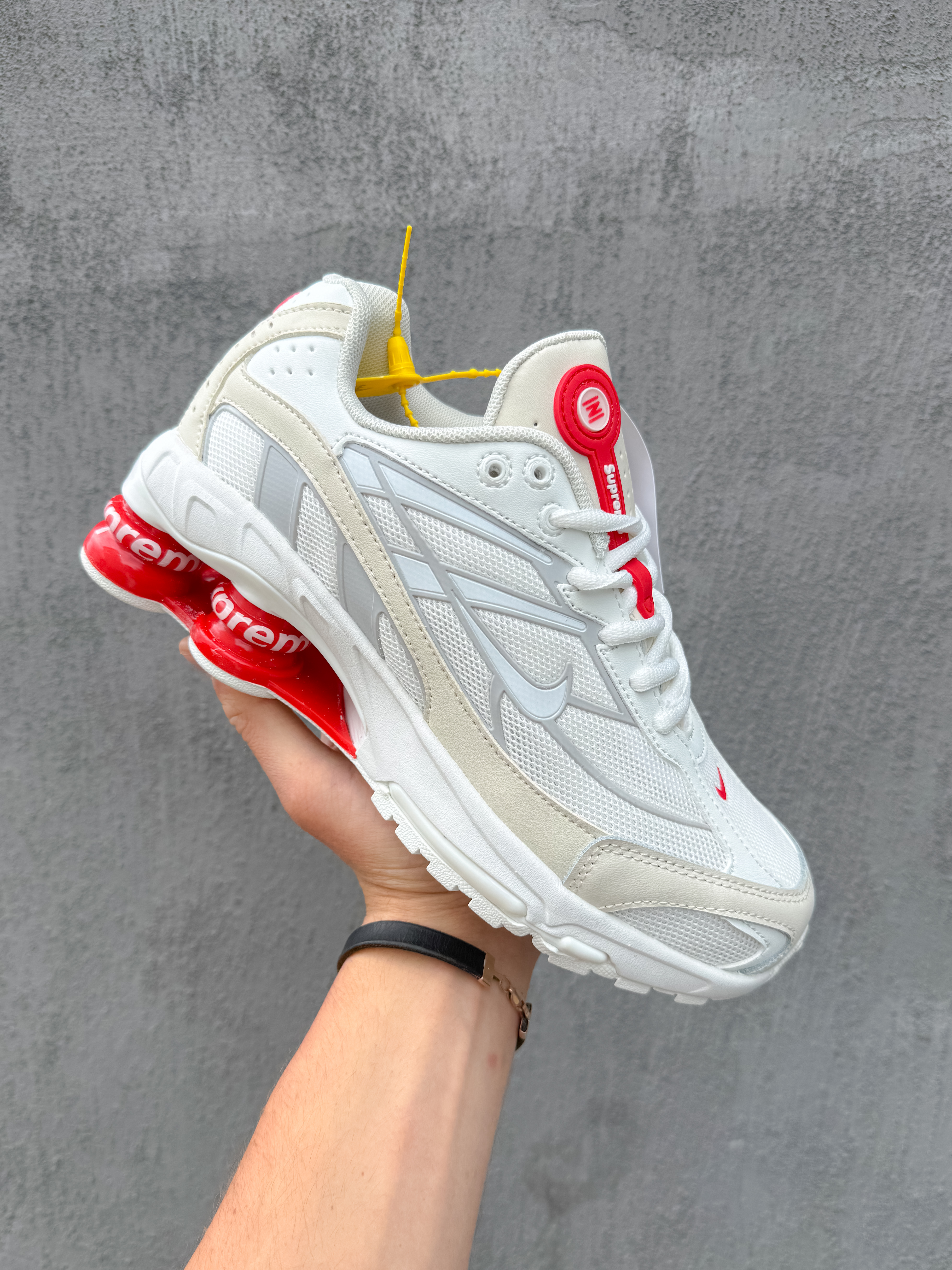 Supreme x Nike Shox Ride 2 SP White/Beige